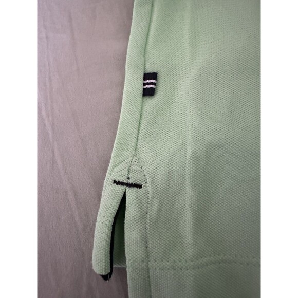 Nautica Performance Cotton Polo Shirt Mens L , Chest 46” Coastal  Lime Green - Picture 5 of 7